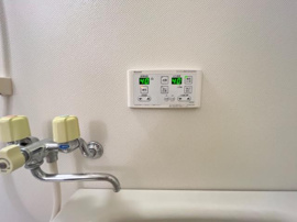 追焚機能付きバス