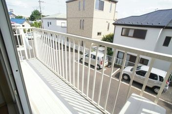 バルコニー付きです