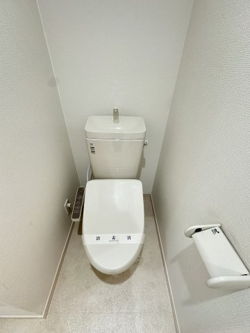 清潔感のあるトイレです
