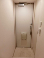 ゆったりとした玄関です
