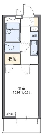 代表的な間取のため実際の間取とは異なる場合があります