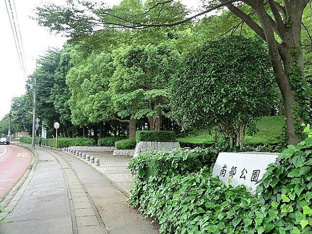 南部公園と柏市出張所まで2000m