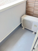 開放的で明るい空間を演出してくれるバルコニーです