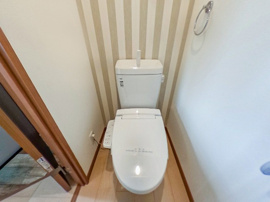 トイレもきれいです