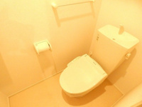 清潔感のあるトイレです