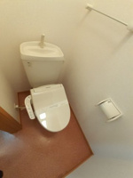 落ち着いたトイレです