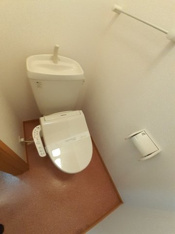 落ち着いたトイレです