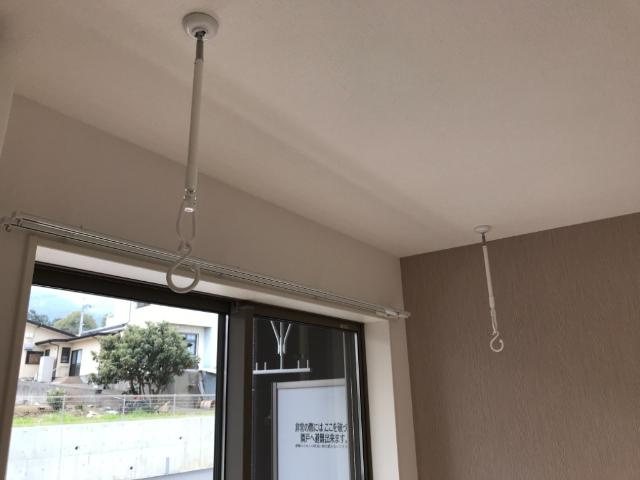 ヴェルジュ　ウマの設備|室内物干し