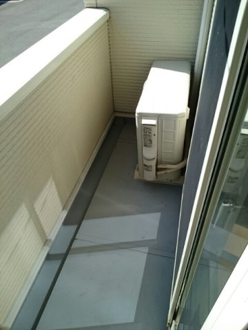 ブルーシャトーのバルコニー