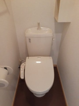 シンプルで使いやすいトイレです
