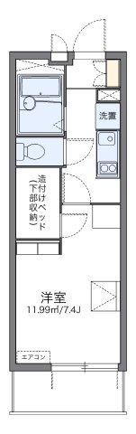 代表的な間取のため実際の間取とは異なる場合があります