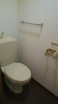 清潔感のあるトイレです