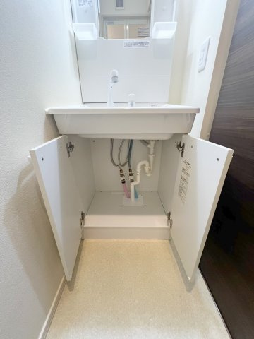 シャ　ノワールの洗面所