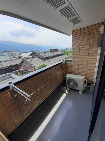 カステーロ・ヴェルデＢのバルコニー