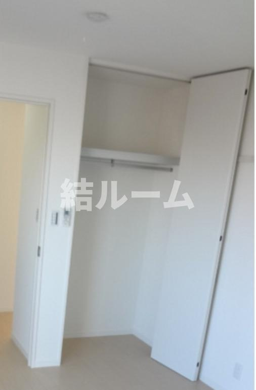 北区田端６丁目の賃貸マンションの収納
