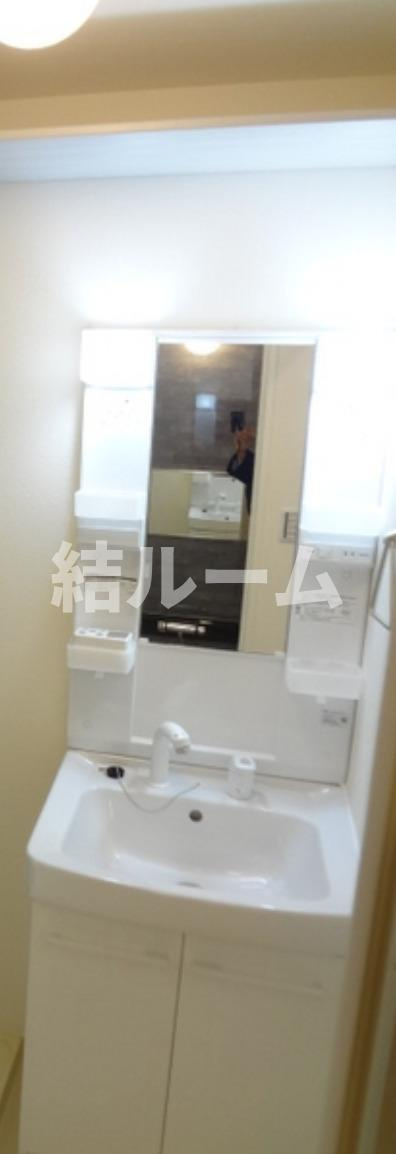 北区田端６丁目の賃貸マンションの洗面所