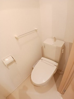 シンプルで使いやすいトイレです