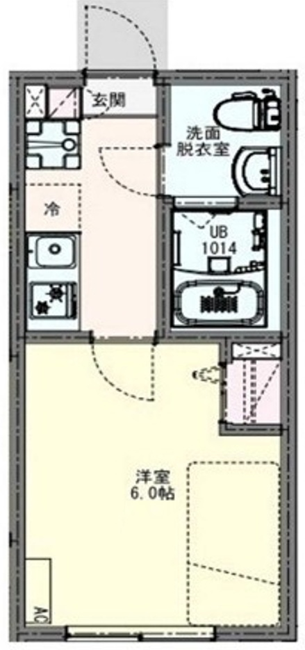 クレイス西所沢の間取り