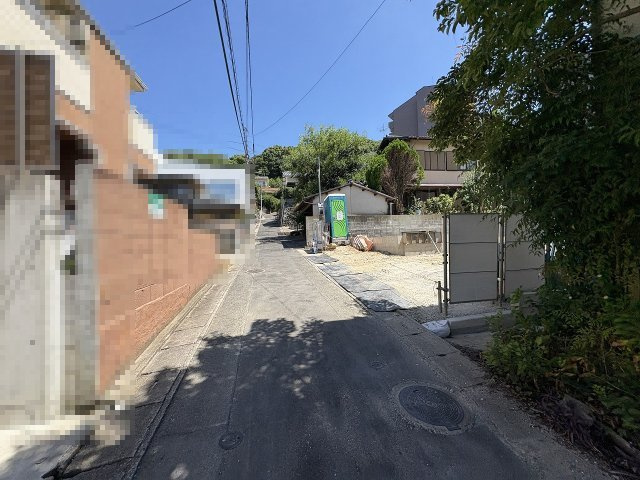【その他】 | 福岡市中央区小笹5丁目2期　2号棟（全2棟）【仲介手数料無料・0円】 | 現地写真。前面道路です。