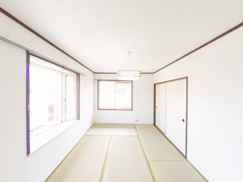 落ち着いた雰囲気の和室付きです