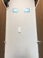 シンプルで使いやすい玄関です