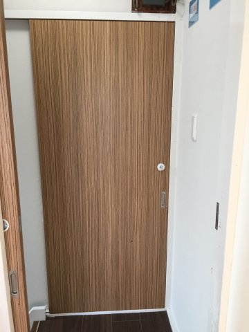 シンプルで使いやすい玄関です