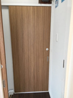 シンプルで使いやすい玄関です