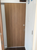 シンプルで使いやすい玄関です