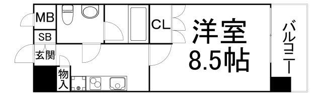 【間取り】 | アーバンエース関目パル