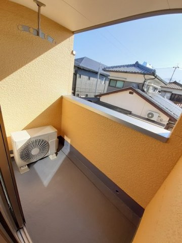 クラール松原町Ｃのバルコニー