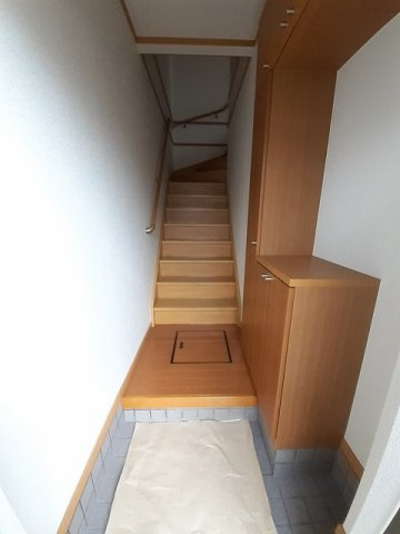 ラフレシールⅠの玄関