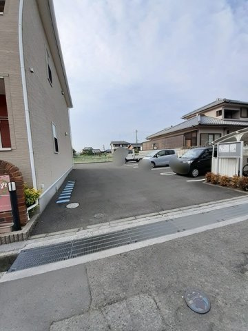 セントポーリアの駐車場
