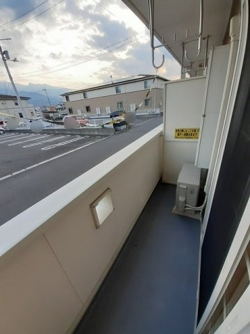 シームリー　Ａのバルコニー