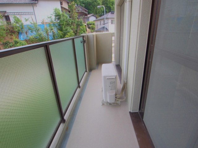 パストラル大町のバルコニー