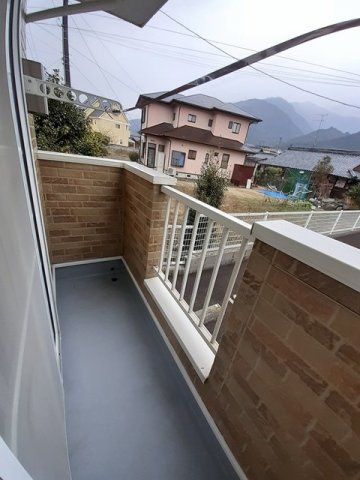 サングリーンハイツＡのバルコニー