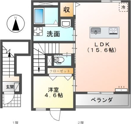 マーリエ・アンリの間取り