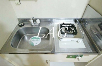 【設備】 | ラフイネ東銀座 | コンロです。