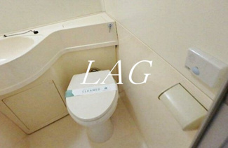 【トイレ】 | ラフイネ東銀座 | トイレです。