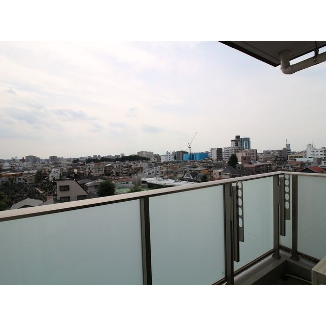 プレール・ドゥーク板橋本町Ⅲのバルコニー