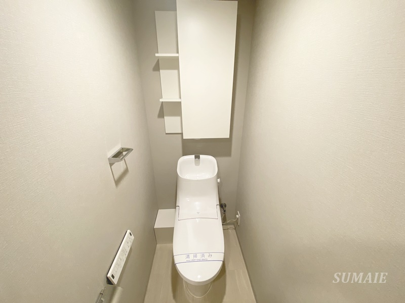 ＳＨＩＮＴＯ　ＣＩＴＹ　B棟のトイレ|清潔感のあるトイレです☆