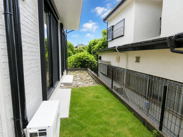 あきる野市伊奈　中古戸建の庭|お庭あります