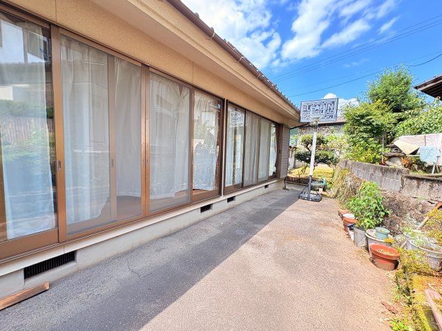 日田市大字東有田　建坪90坪以上　8LDKの庭