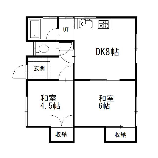 渡辺マンションの間取り