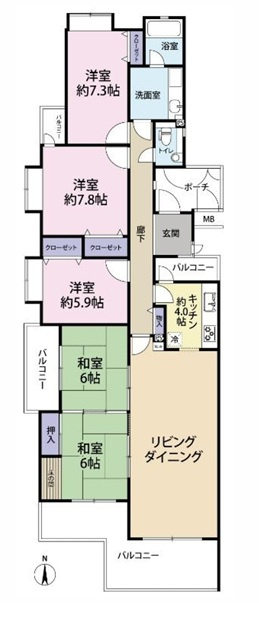 藤和ライブタウン新在家弐番館　　中古マンション
