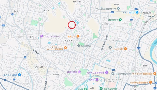 藤和ライブタウン新在家弐番館　　中古マンションの地図