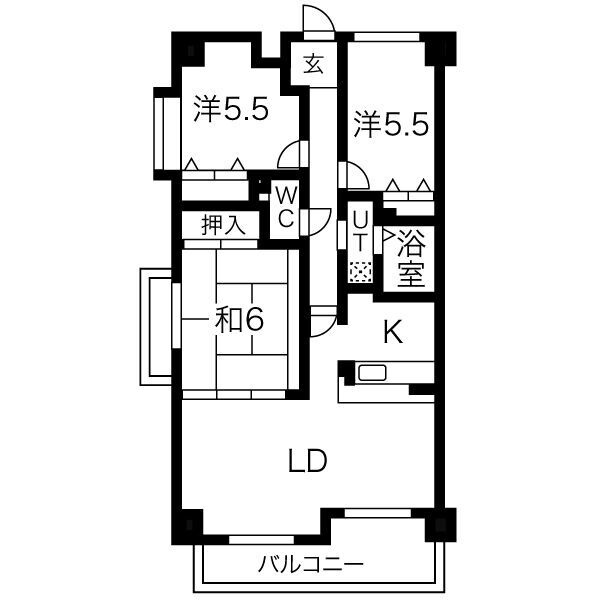 エトワールの間取り