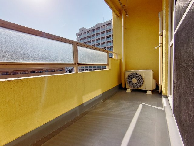 パレドール新宿のバルコニー|陽当たり良好なバルコニーです