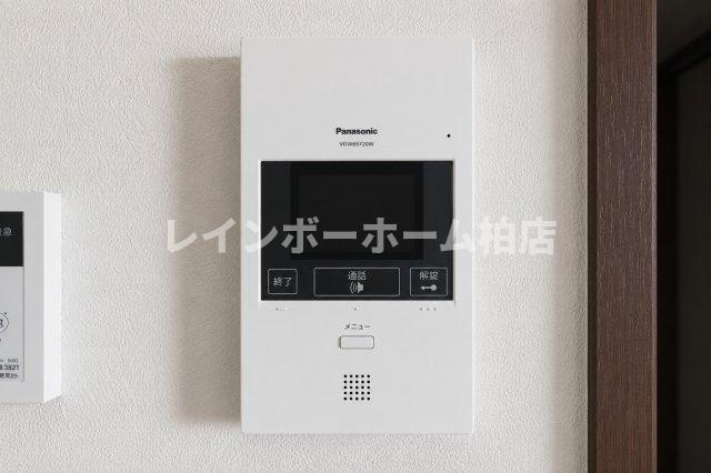 特典：仲介手数料が無料です!!のセキュリティ|※別部屋参考写真。