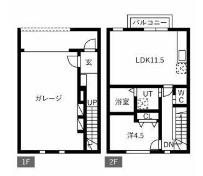さいたま市西区大字二ツ宮の倉庫の間取り