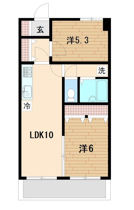 丸久ハイック の間取り